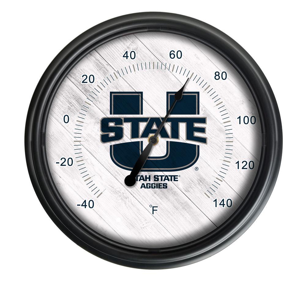 Utah State University Indoor/Outdoor LED Thermometer. Picture 1