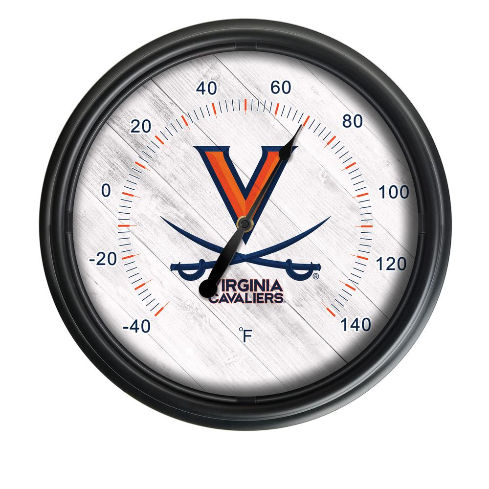University of Virginia Indoor/Outdoor LED Thermometer. Picture 1