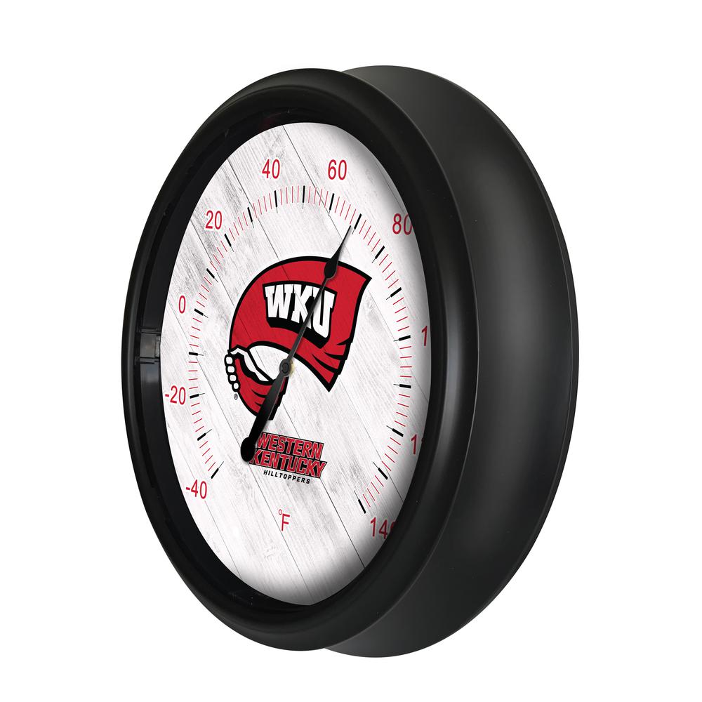 Western Kentucky University Indoor/Outdoor LED Thermometer. Picture 2