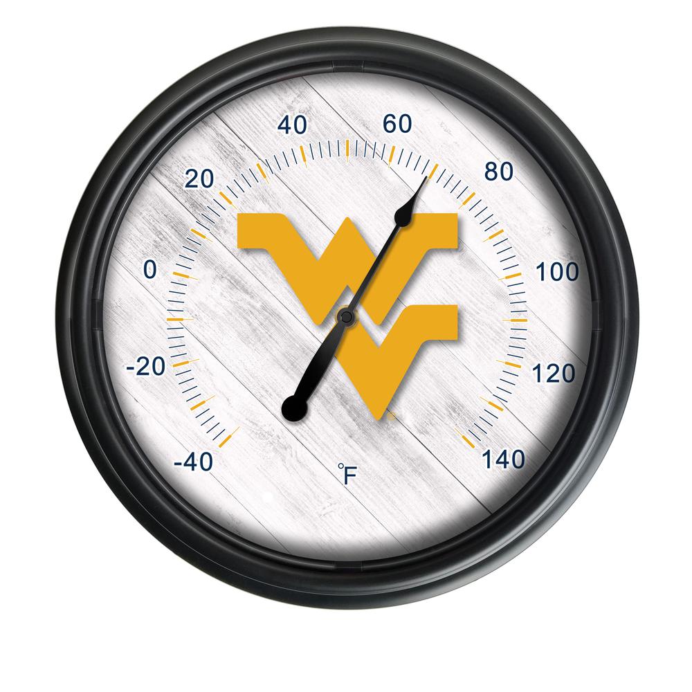 West Virginia University Indoor/Outdoor LED Thermometer. Picture 1