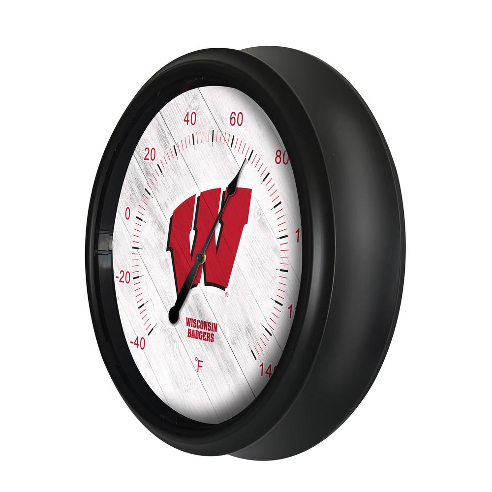 University of Wisconsin (W) Indoor/Outdoor LED Thermometer. Picture 2