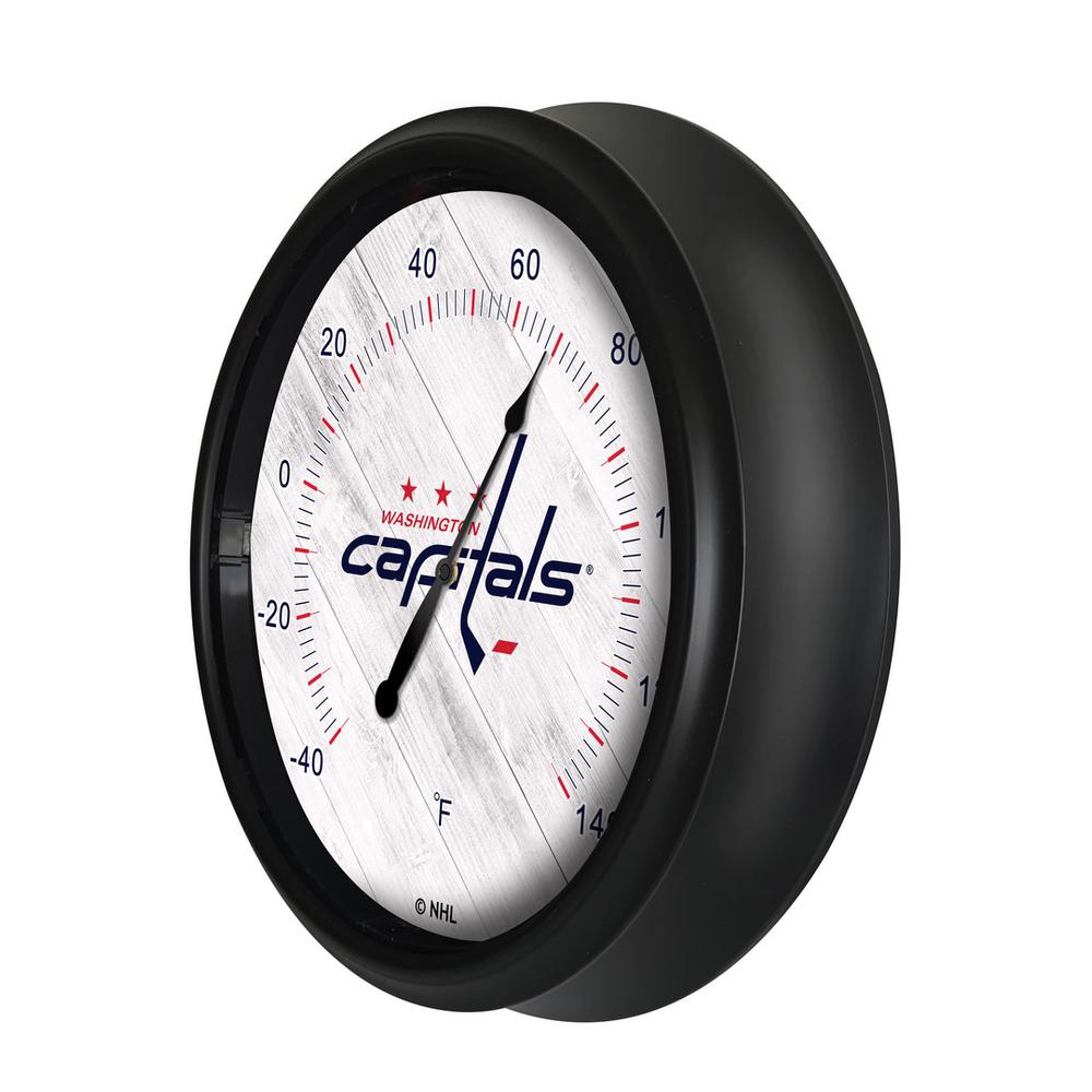 Washington Capitals Indoor/Outdoor LED Thermometer. Picture 2