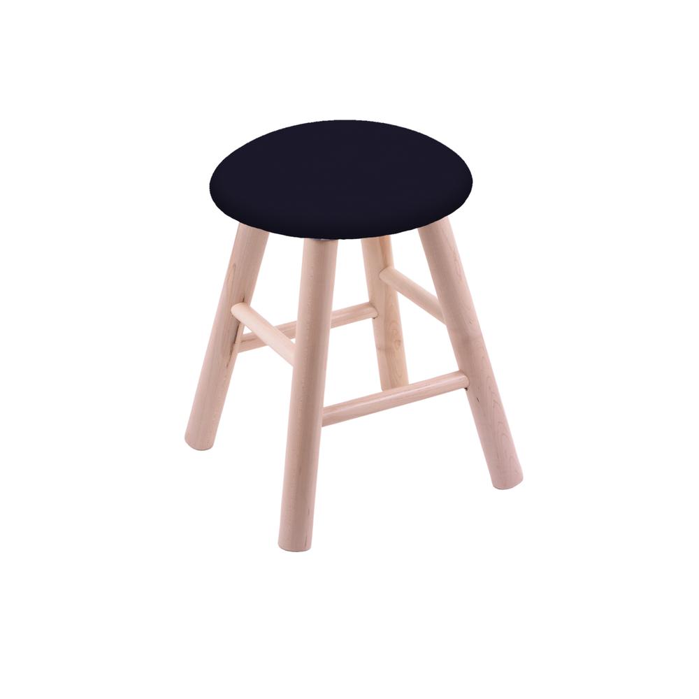 Maple Vanity Stool in Natural Finish with Canter Twilight Seat. Picture 1