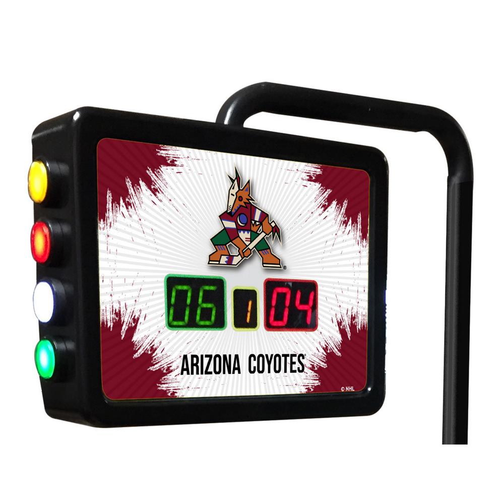 Arizona Coyotes Shuffleboard Electronic Scoring Unit. Picture 1