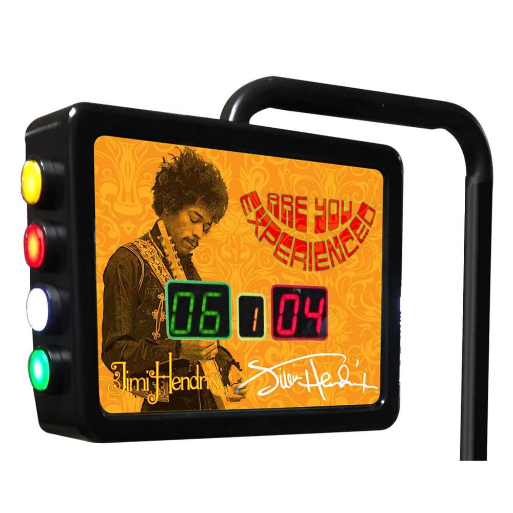 Jimi Hendrix - AYE (Orange) Shuffleboard Electronic Scoring Unit. Picture 1