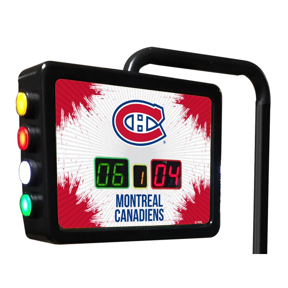 Montreal Canadiens Shuffleboard Electronic Scoring Unit. Picture 1