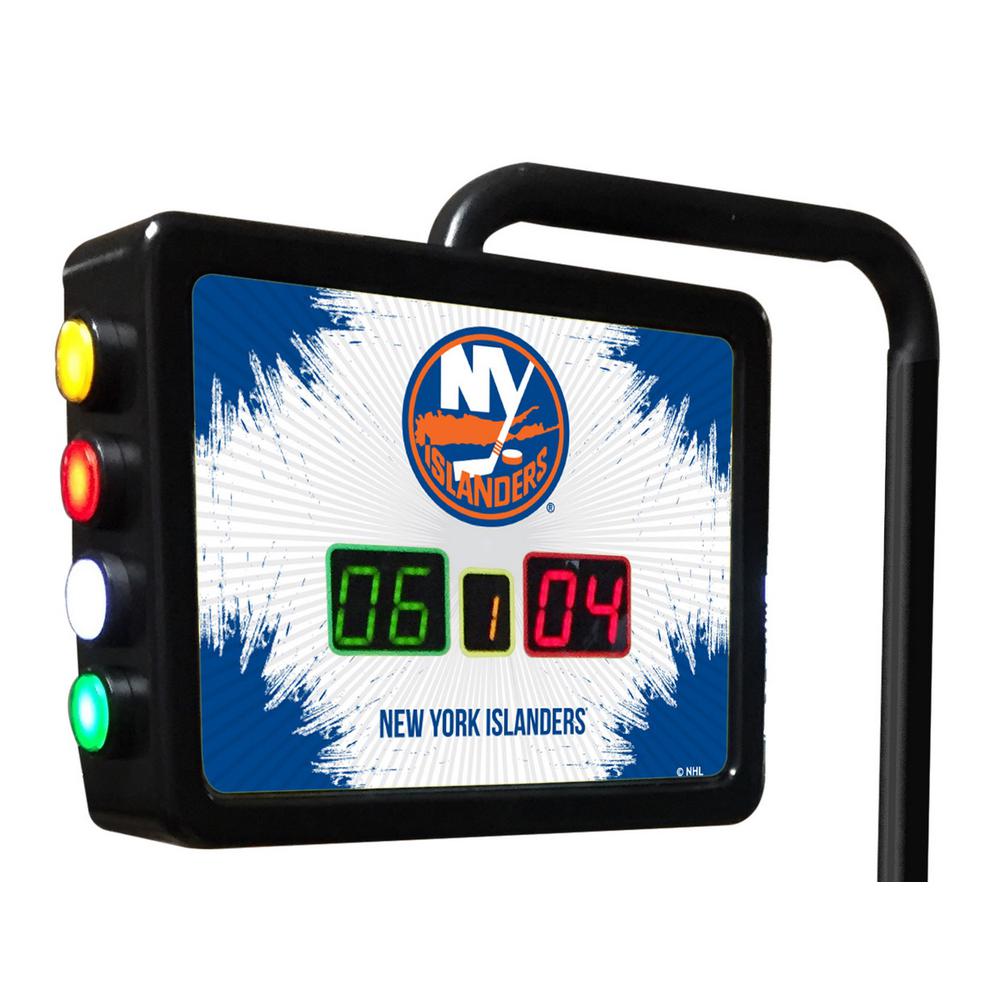 New York Islanders Shuffleboard Electronic Scoring Unit. Picture 1