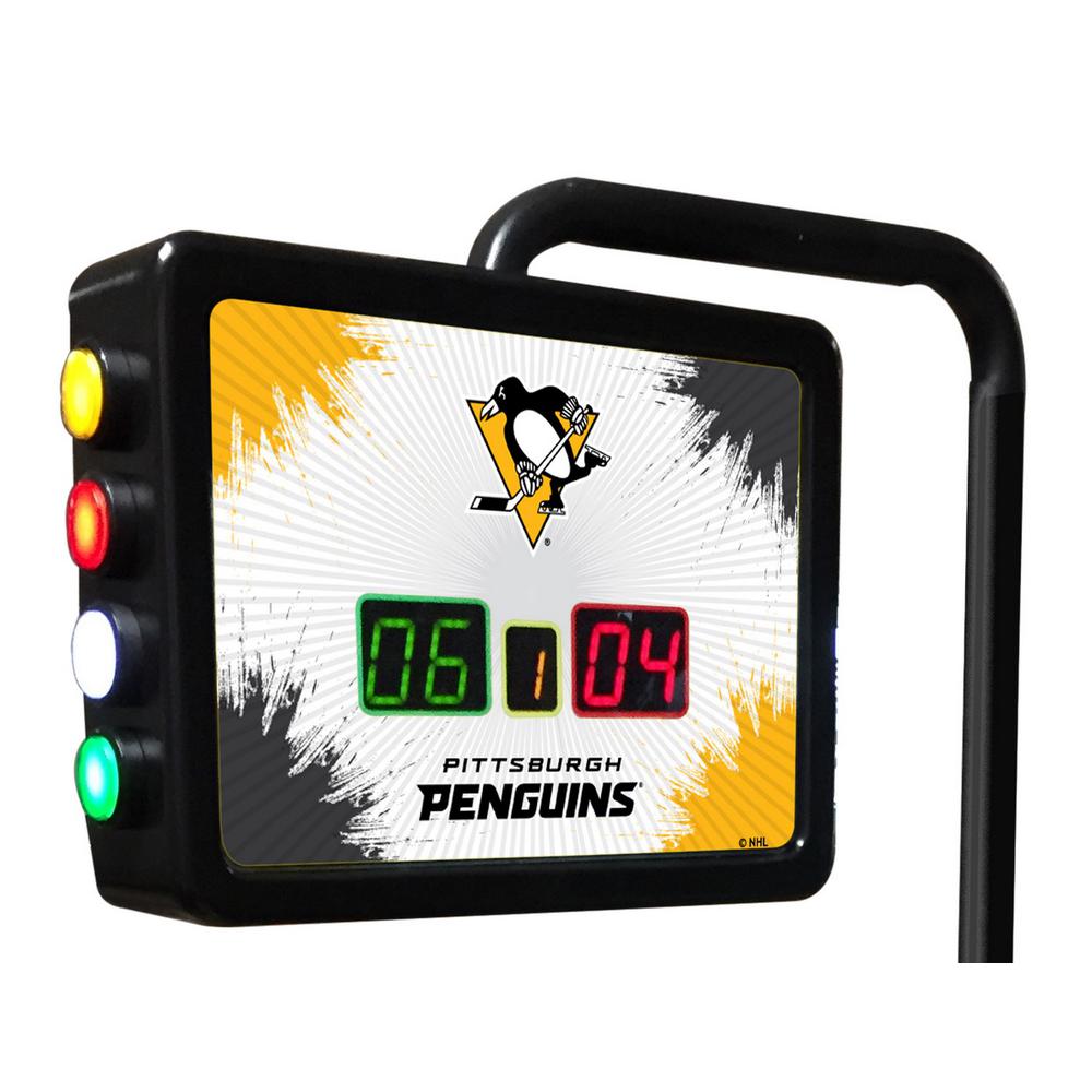 Pittsburgh Penguins Shuffleboard Electronic Scoring Unit. Picture 1