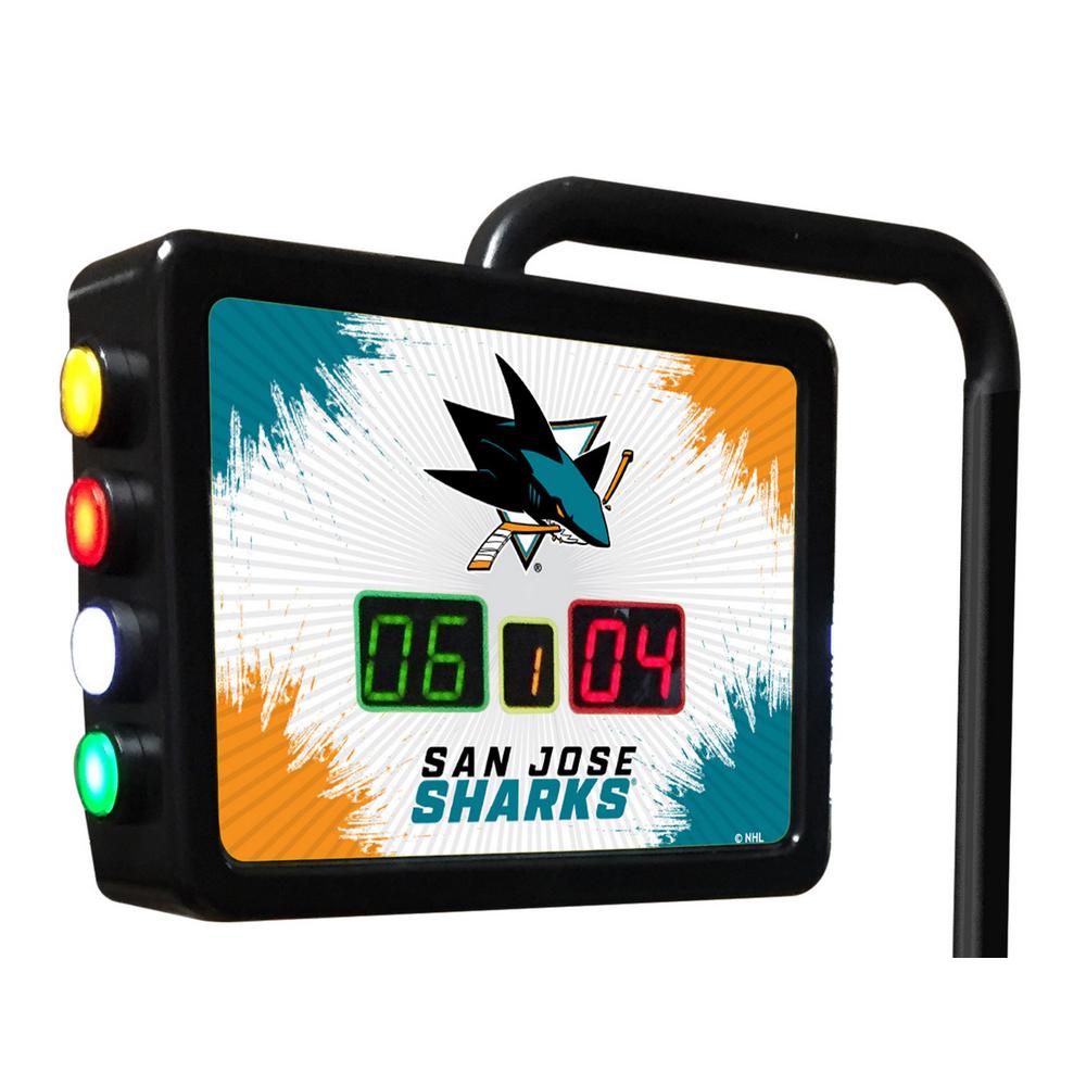 San Jose Sharks Shuffleboard Electronic Scoring Unit. Picture 1