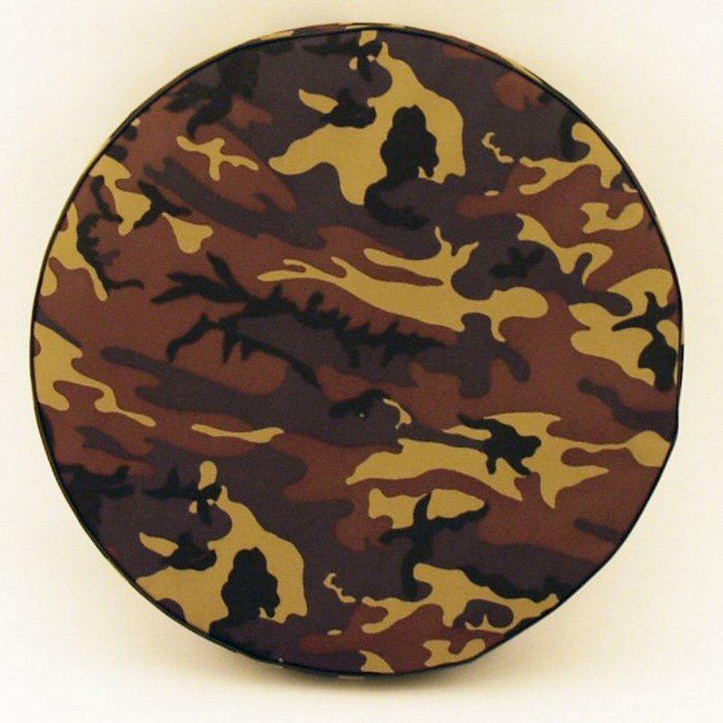 Plain Camouflage Tire Cover. Picture 1