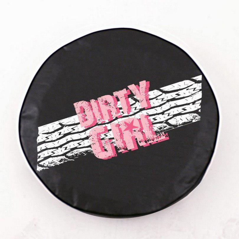 Dirty Girl (Tread) Tire Cover. Picture 1