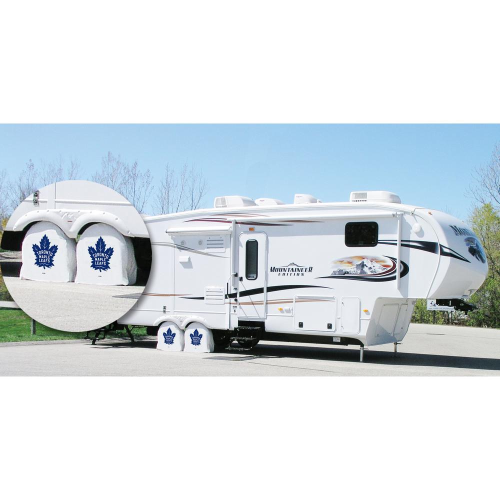 34 x 8 Toronto Maple Leafs Tire Shade. Picture 1