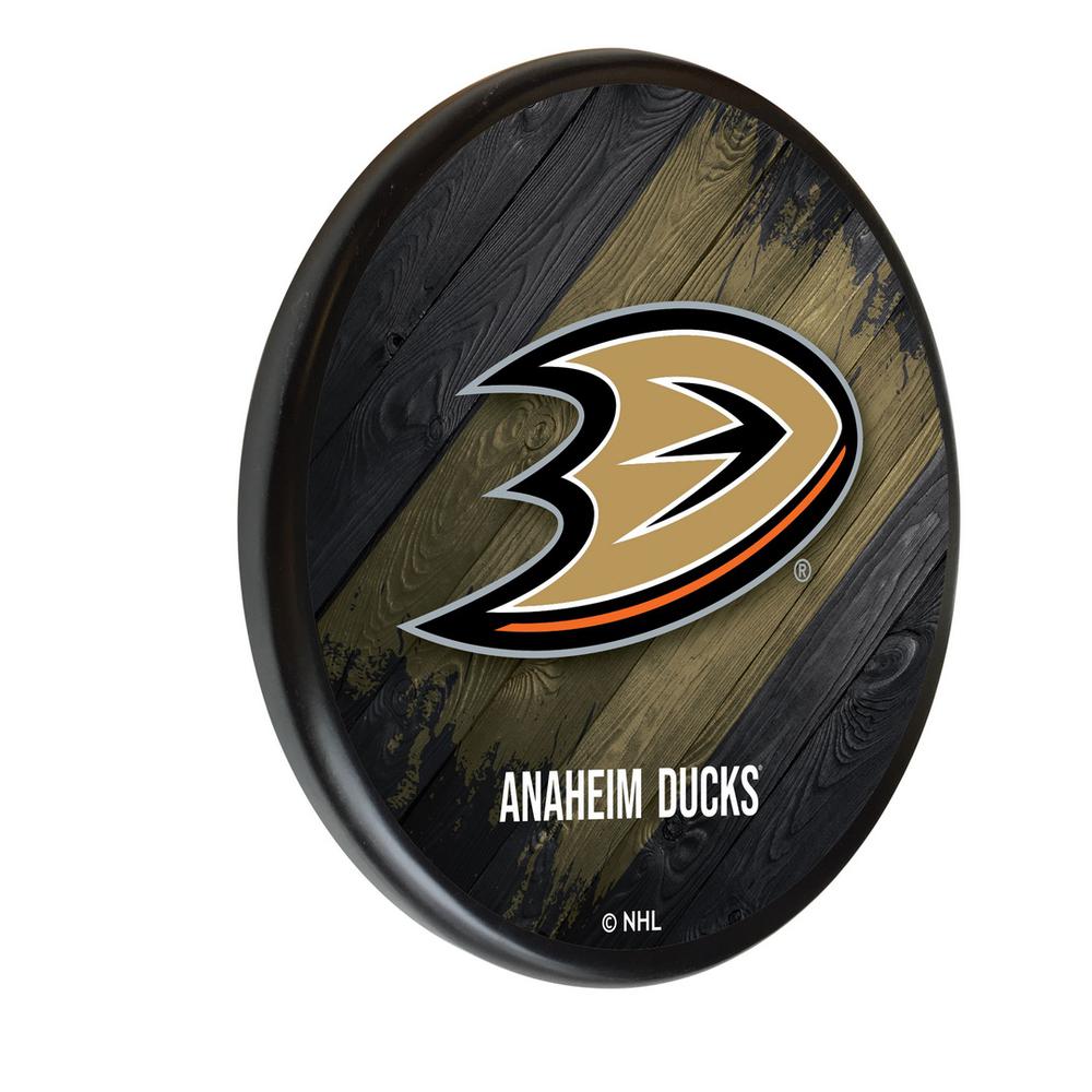 Anaheim Ducks Digitally Printed Wood Sign. Picture 1
