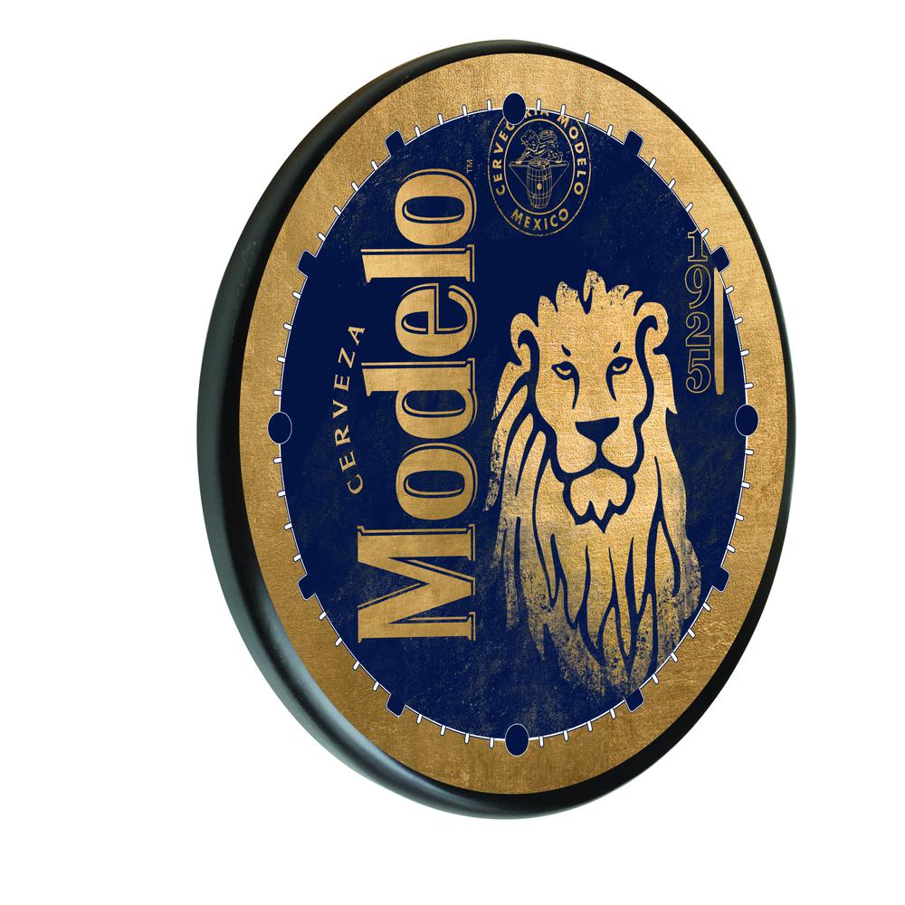 Modelo (Lion) Solid Wood Sign. Picture 1