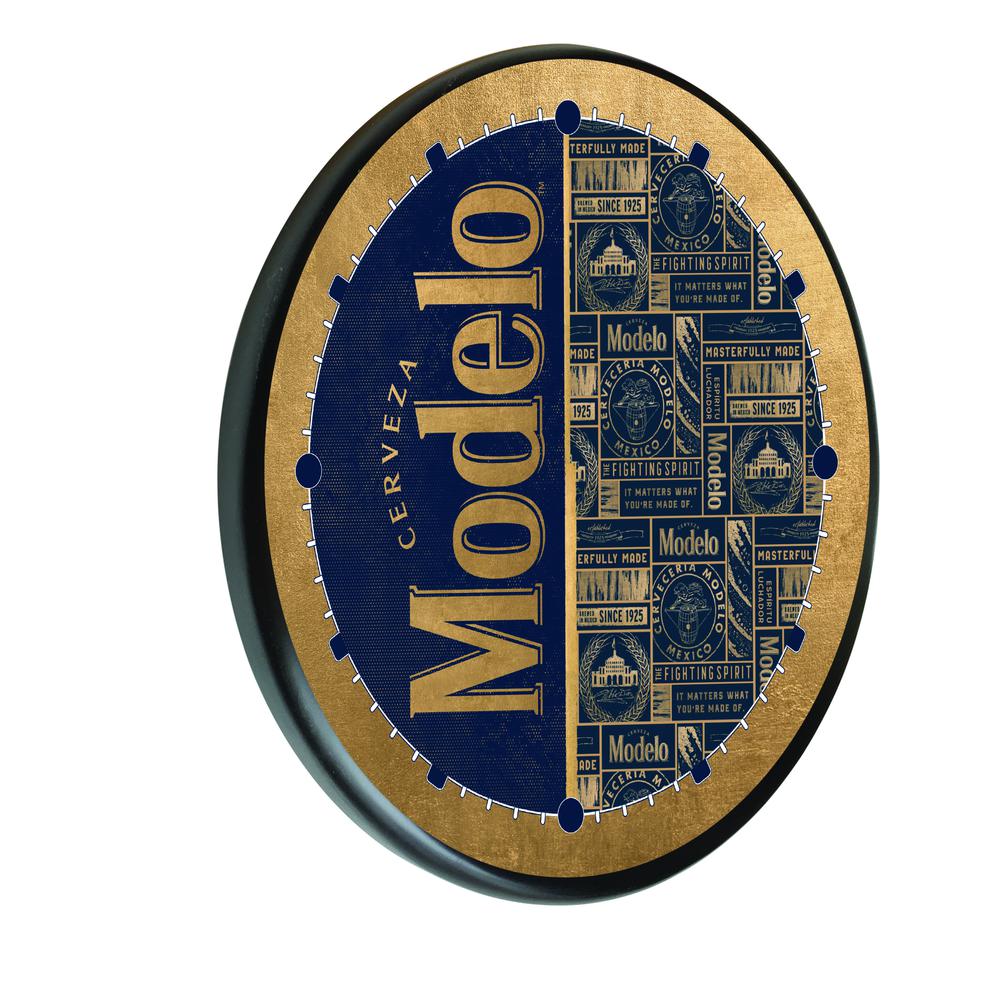 Modelo (Ptrn) Solid Wood Sign. Picture 1