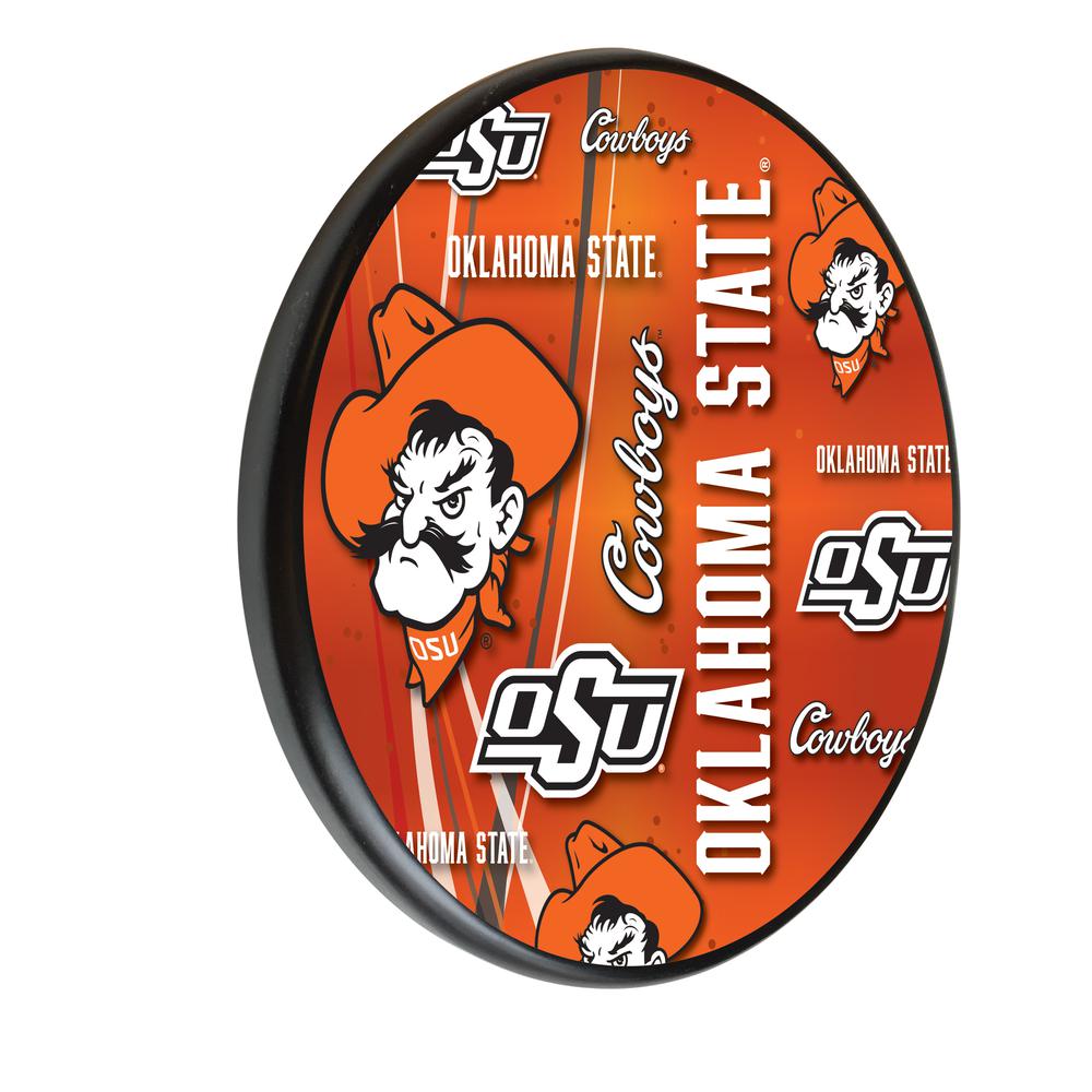 Oklahoma State Digitally Printed Wood Sign. Picture 1