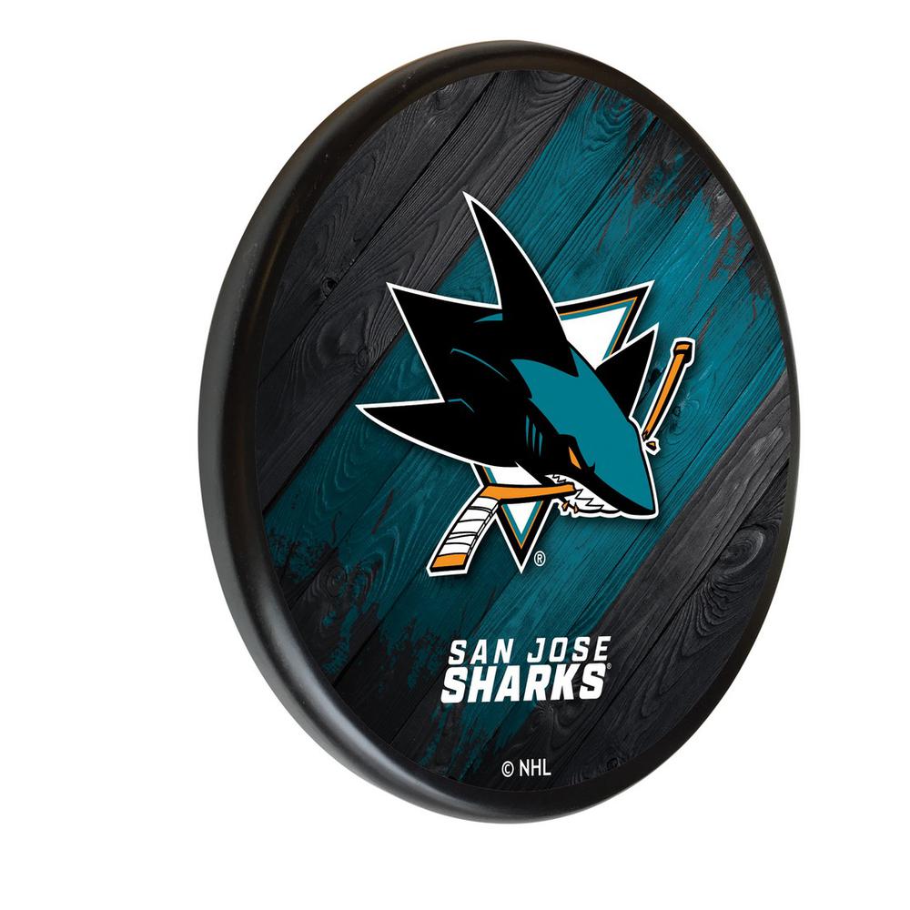 San Jose Sharks Digitally Printed Wood Sign. Picture 1