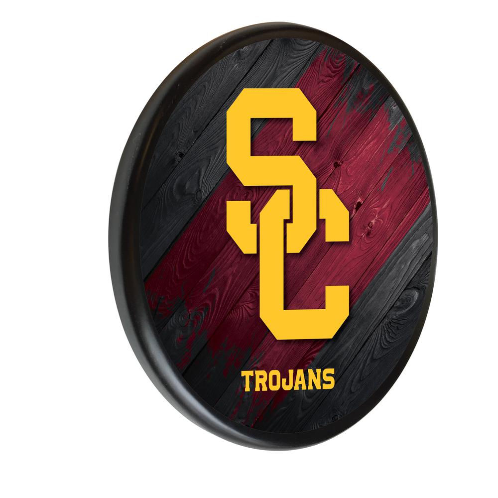 USC Trojans Digitally Printed Wood Sign. Picture 1