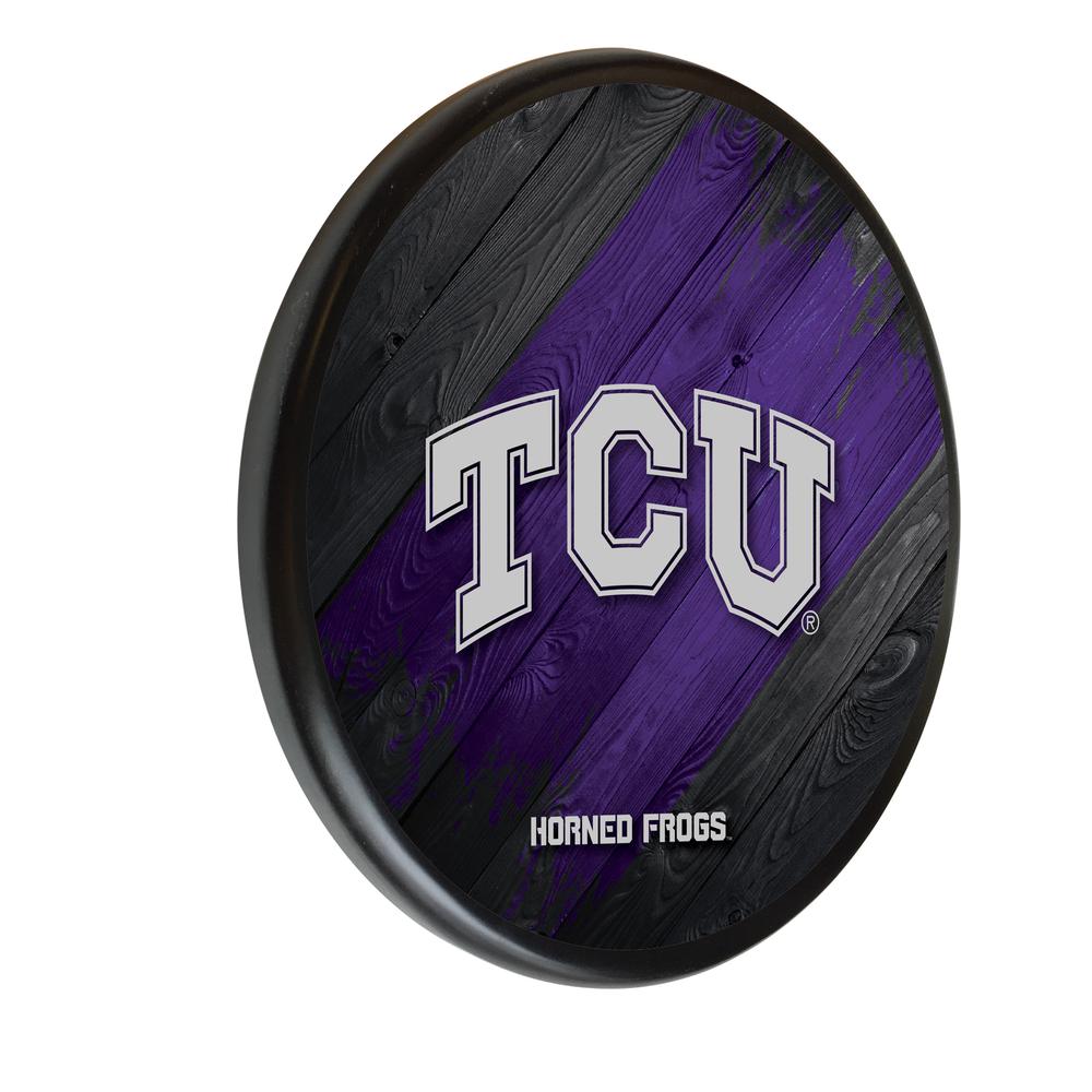 TCU Digitally Printed Wood Sign. Picture 1