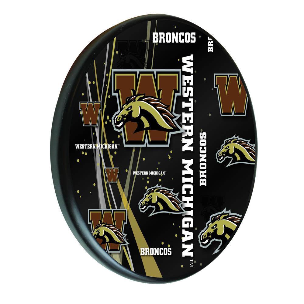 Western Michigan Digitally Printed Wood Sign. Picture 1