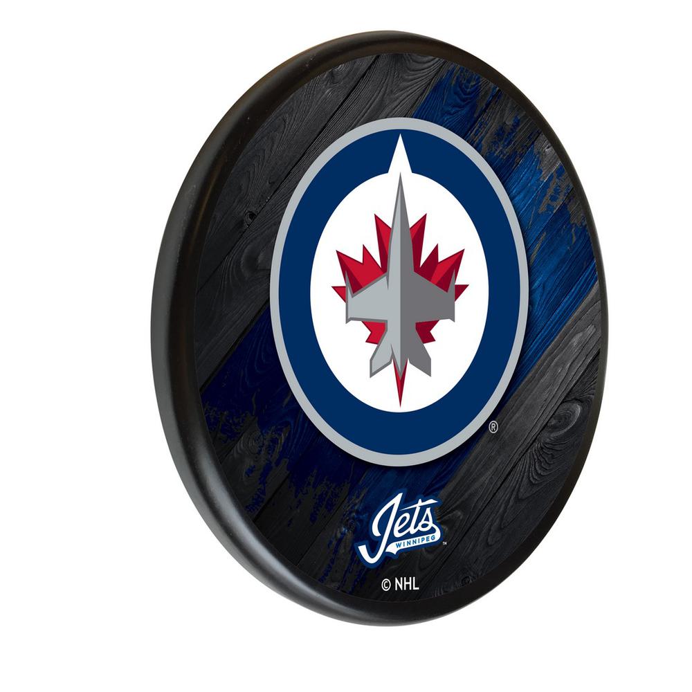 Winnipeg Jets Digitally Printed Wood Sign. Picture 1