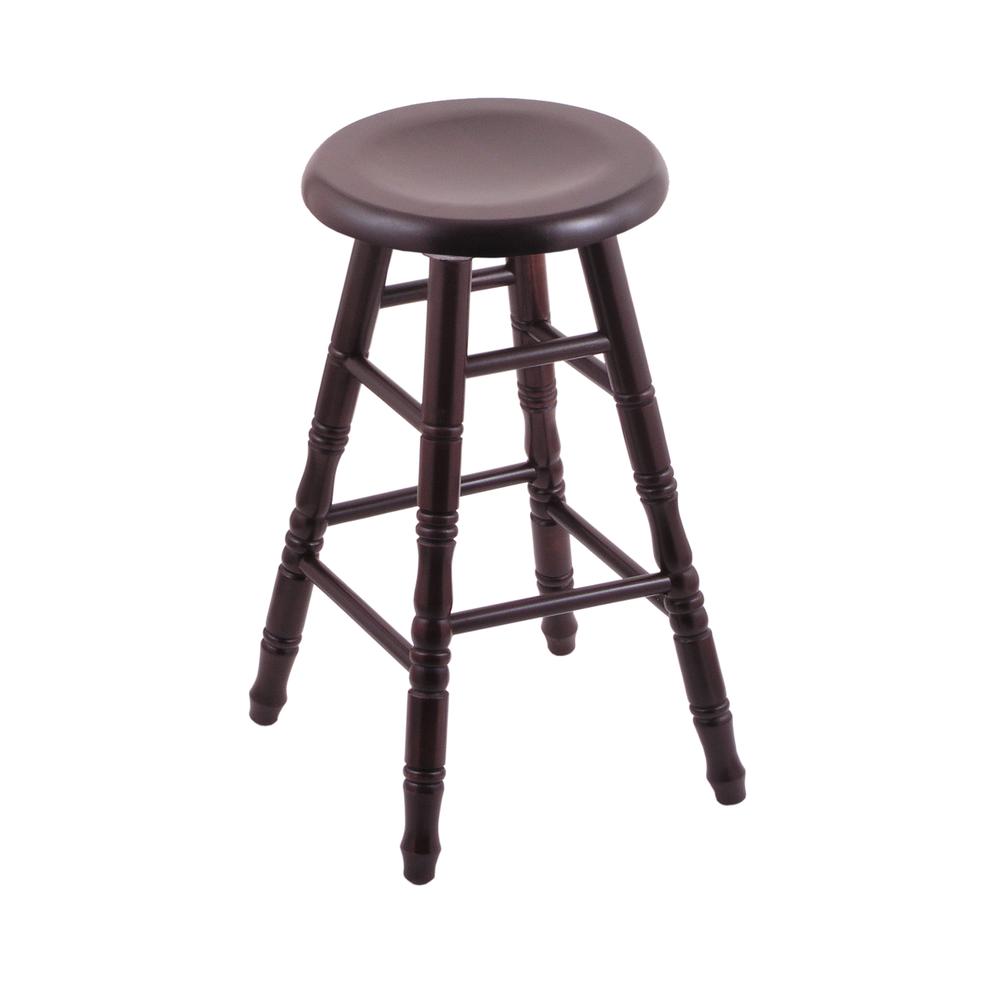 XL Maple Counter Stool in Dark Cherry Finish. Picture 1