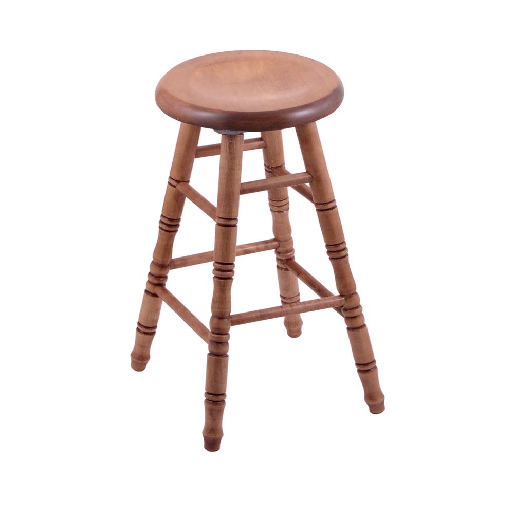 XL Maple Counter Stool in Medium Finish. Picture 1