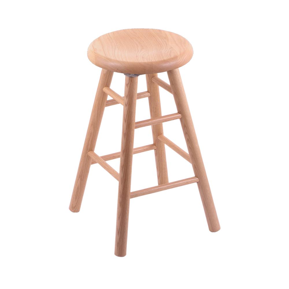 XL Oak Counter Stool in Natural Finish. Picture 1