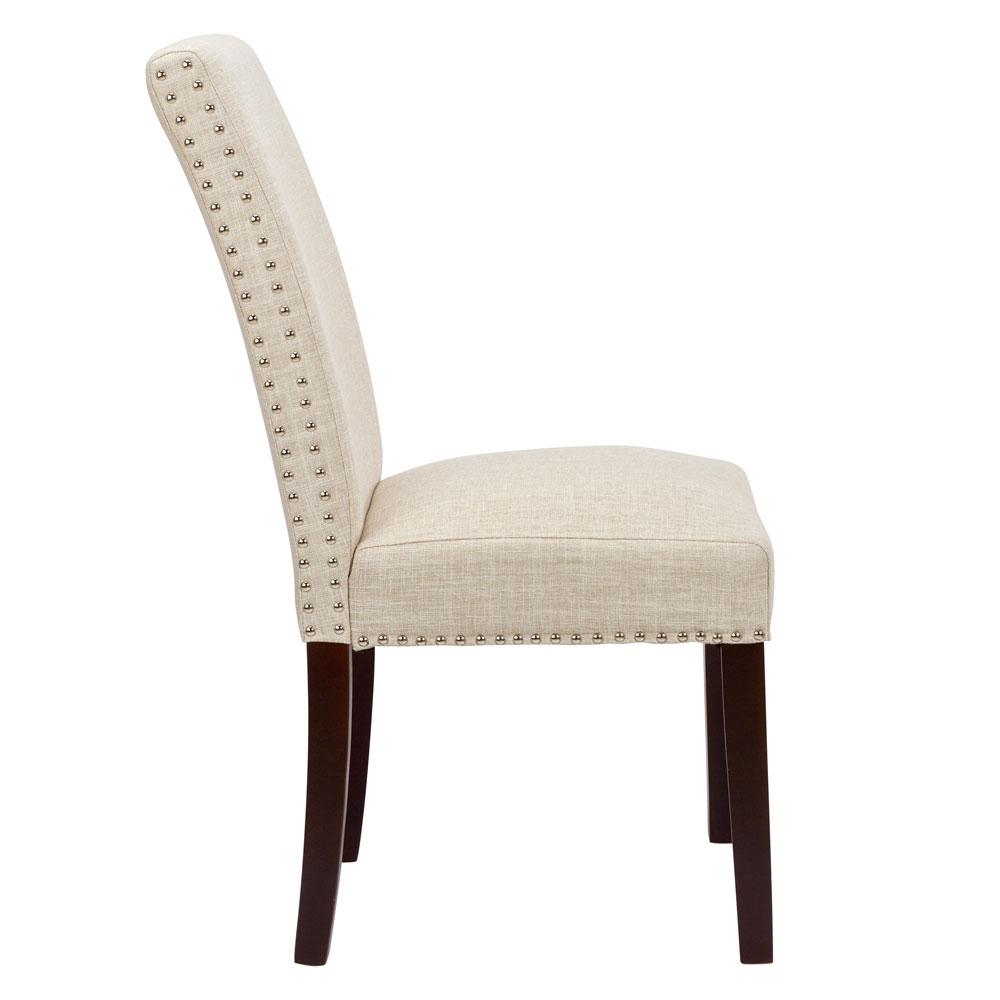 Uptown Club Beige Dining Chair Alloy - Set of 2. Picture 2