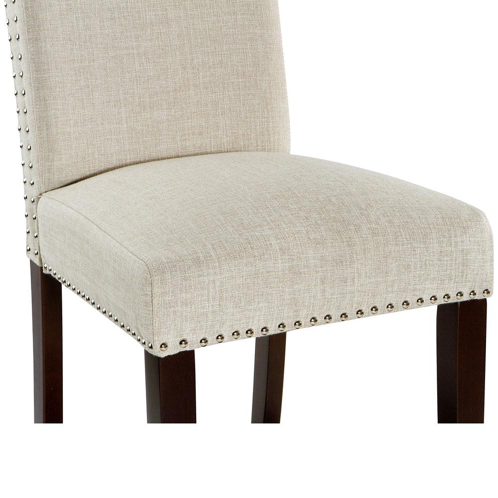Uptown Club Beige Dining Chair Alloy - Set of 2. Picture 4