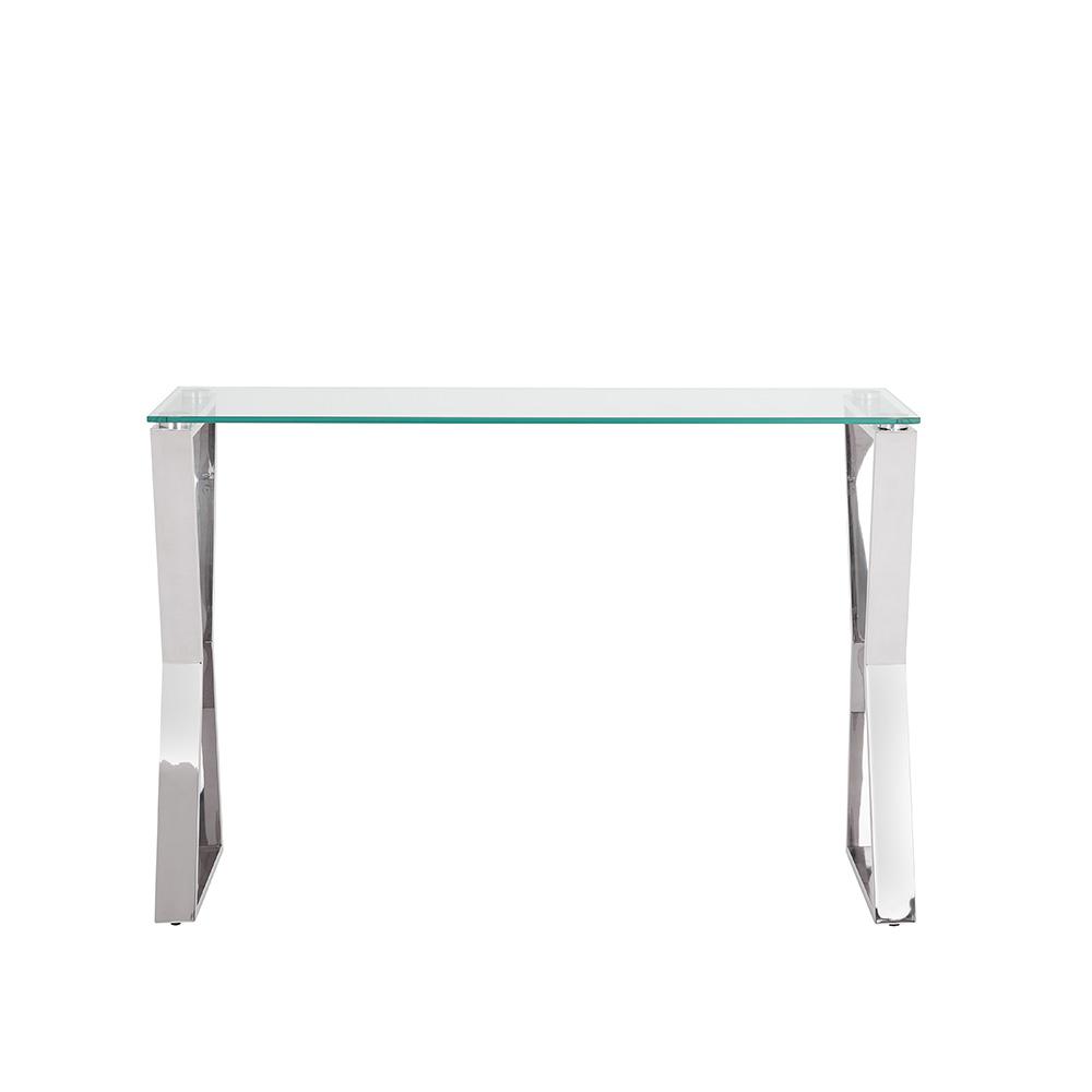 Uptown Club Silver Sofa Table Zeal. Picture 3