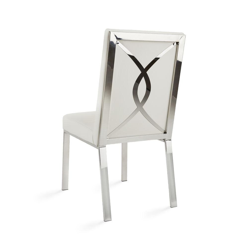 Uptown Club White Dining Chair Julian. Picture 1