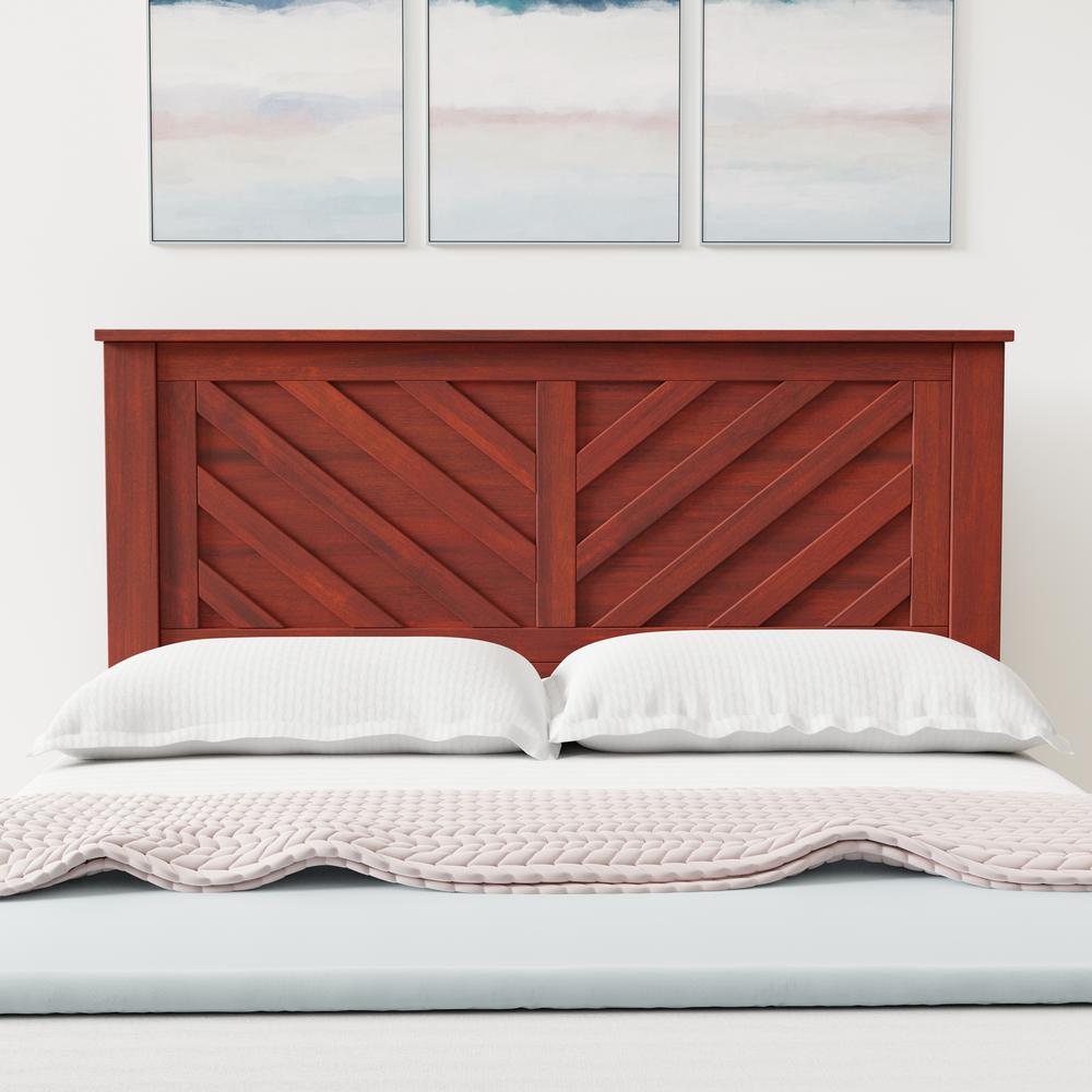 LaFerme Wood Headboard in Cherry - Full Size. Picture 1