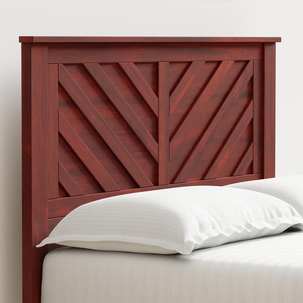 LaFerme Wood Headboard in Cherry - Full Size. Picture 2