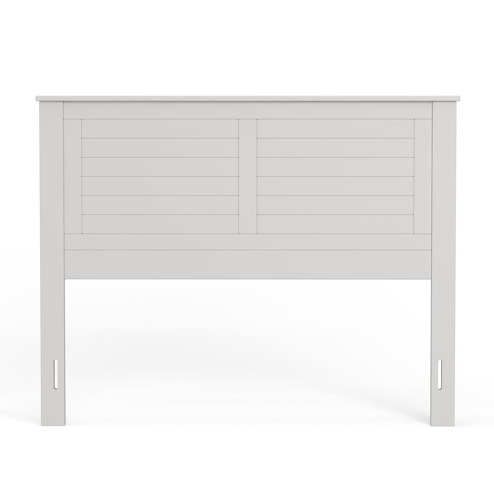 Campagne Wood Headboard in White - Full Size. Picture 3