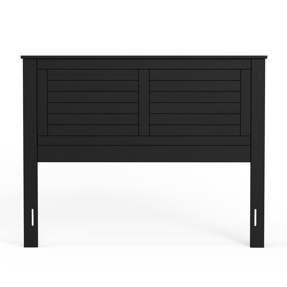 Campagne Wood Headboard in Black - Full Size. Picture 3