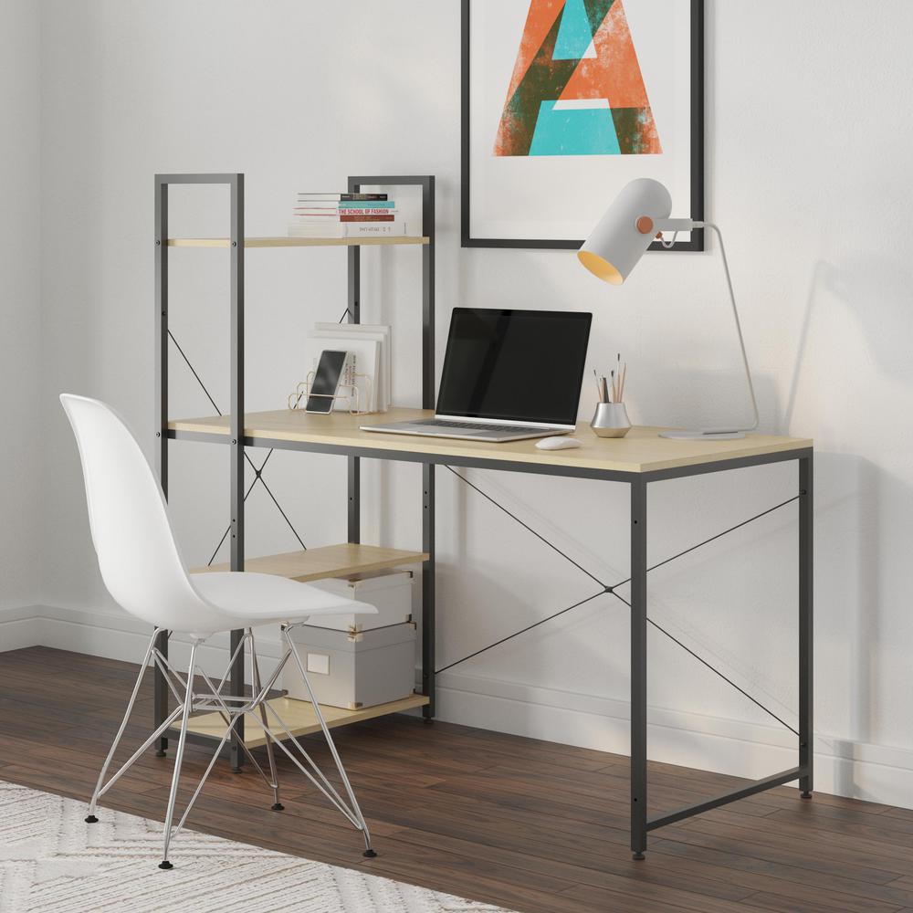 48W x 24D Standing Desk with Dual Monitor Arm