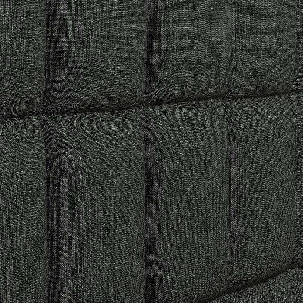 Varia 26" Twin Upholstered Headboard - Dark Grey. Picture 8