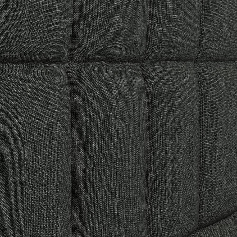 Varia 26" Full Upholstered Headboard - Dark Grey. Picture 8
