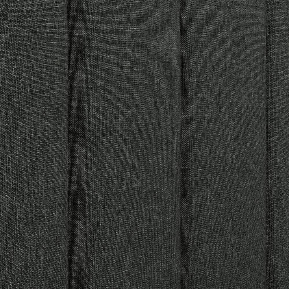Sammas 20" Twin Upholstered Headboard - Dark Grey. Picture 8
