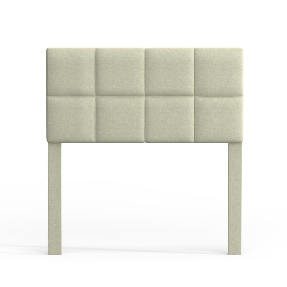 Paio 20" Twin Upholstered Headboard - Beige. Picture 1