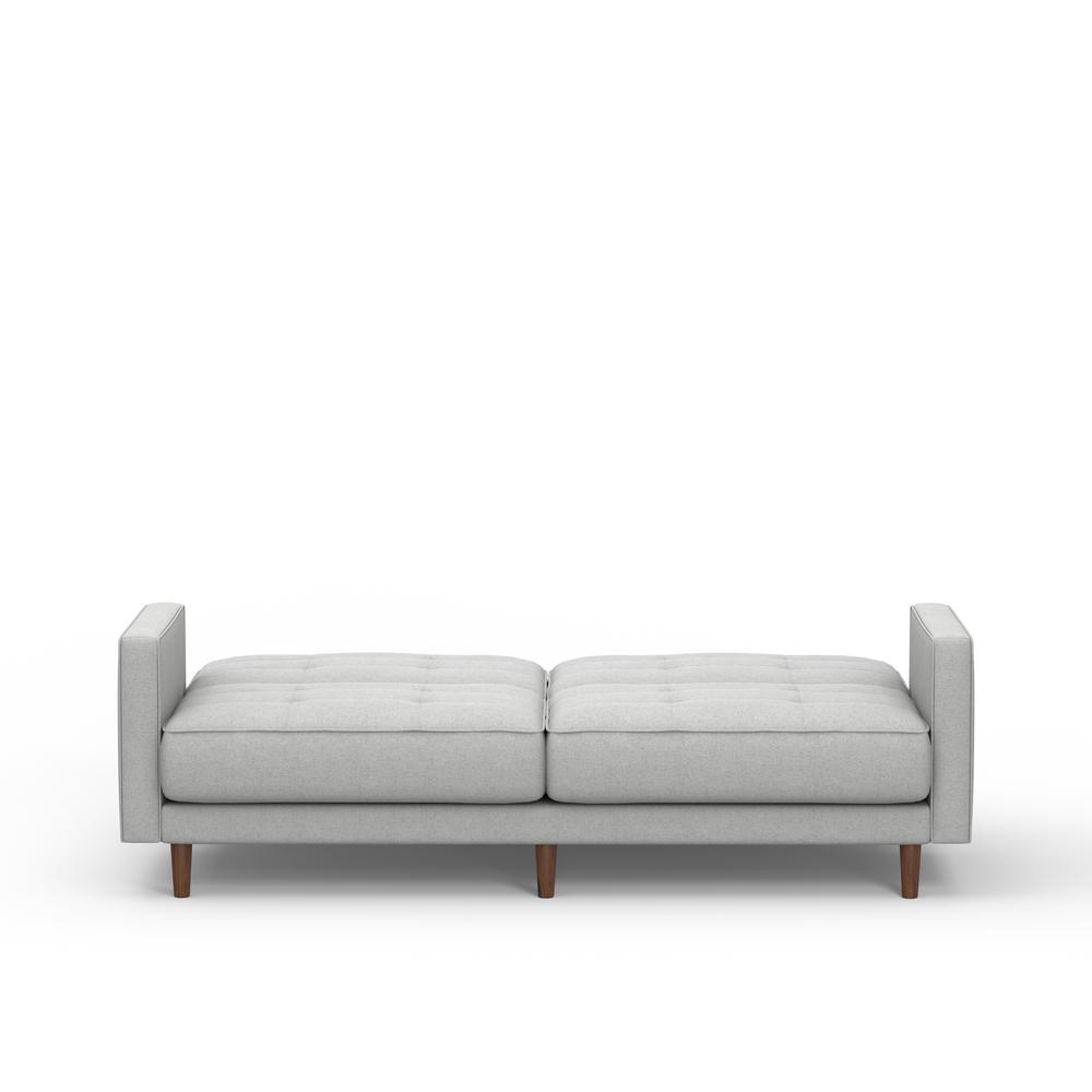 81.5" Sleeper Sofa, 8-Button Tufting in Beige. Picture 5