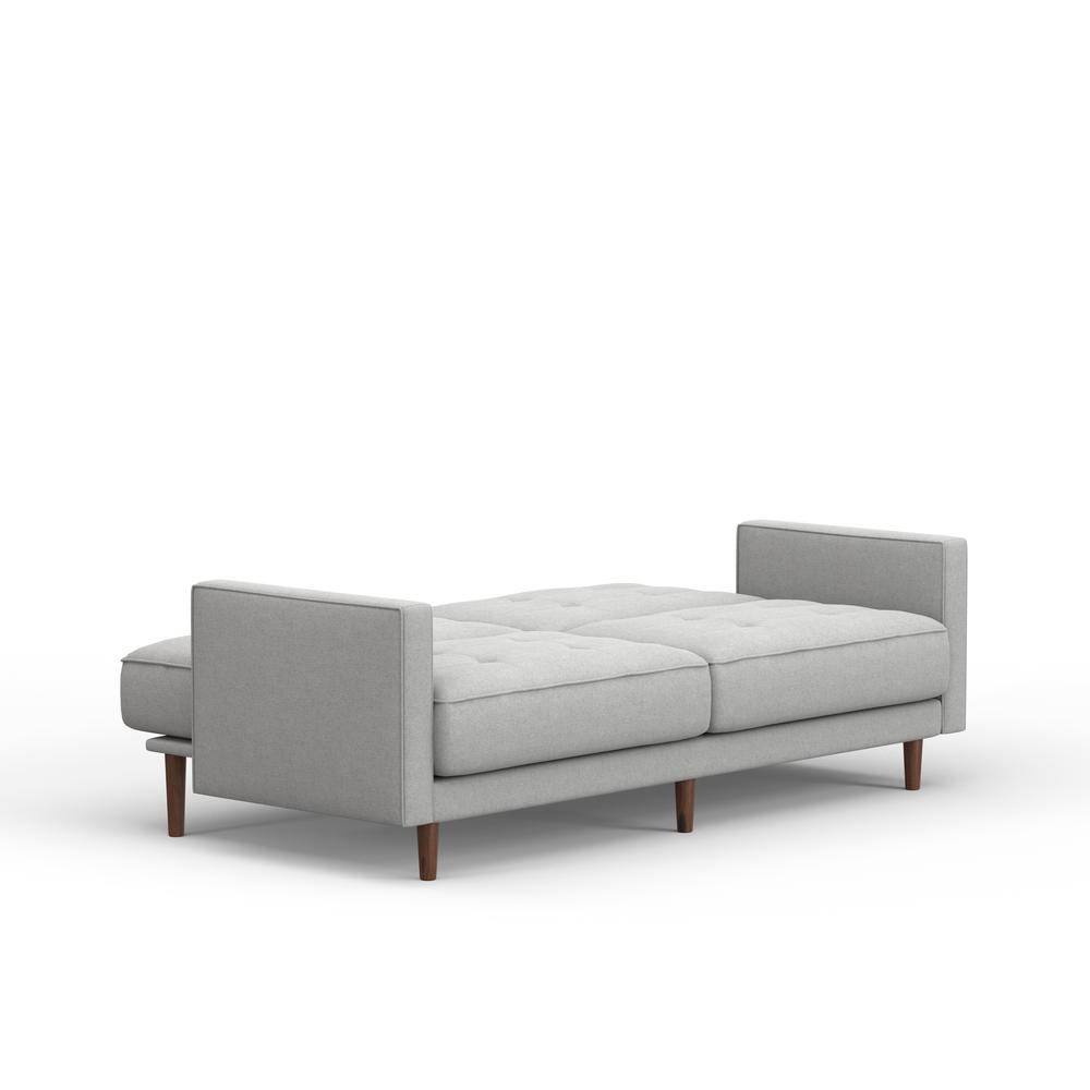 81.5" Sleeper Sofa, 8-Button Tufting in Beige. Picture 6
