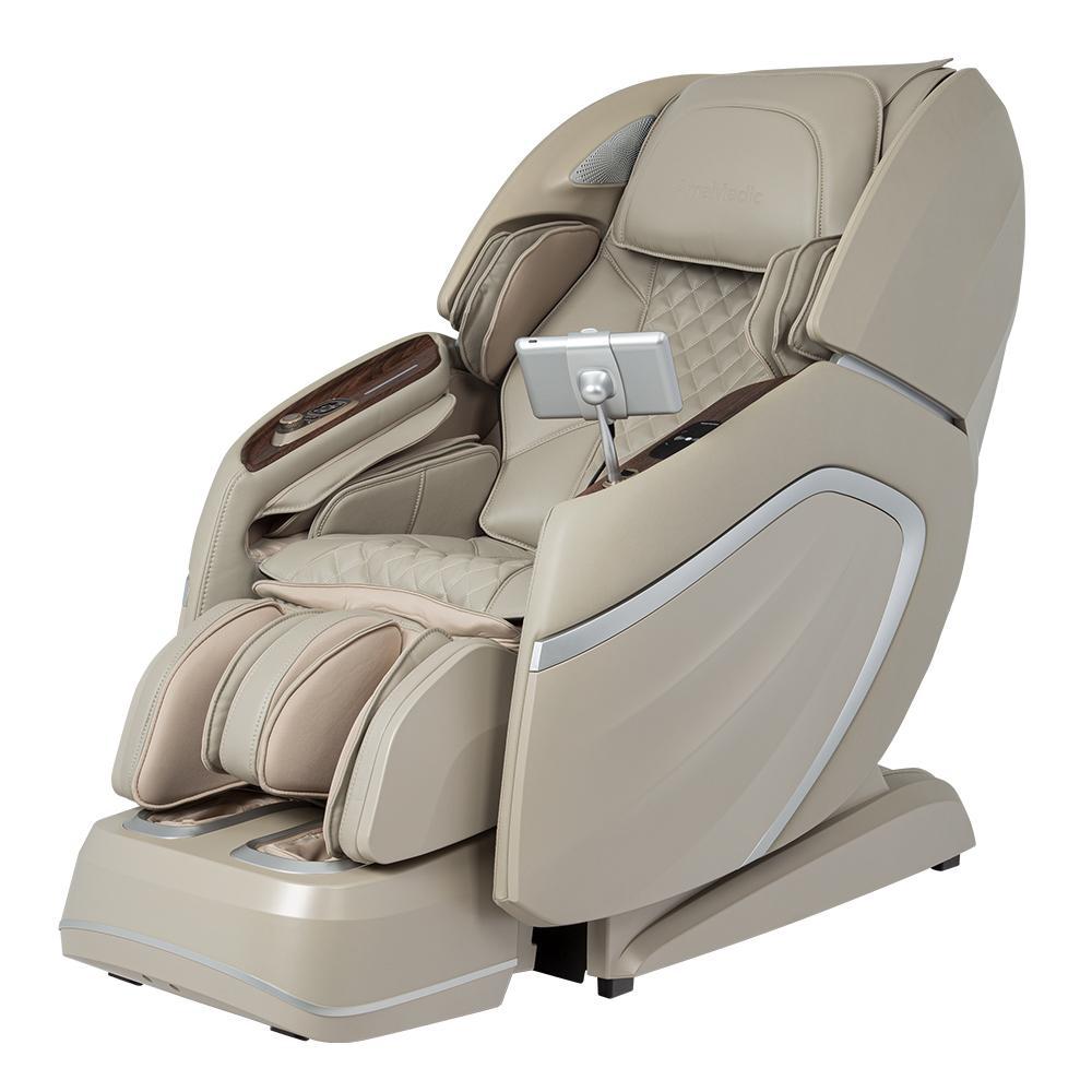 AmaMedic Hilux 4D Taupe Massage Chair. Picture 1