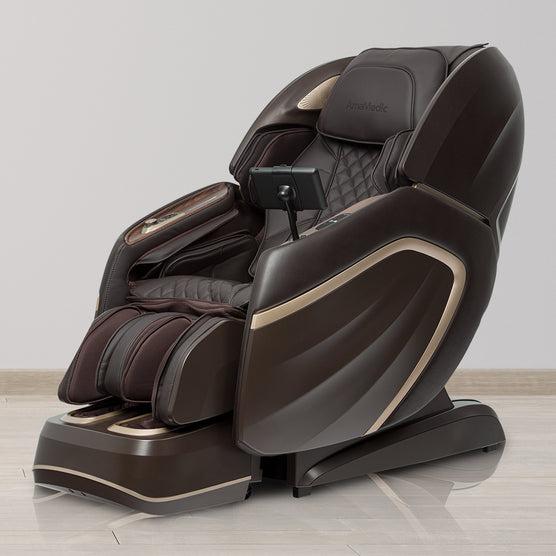 AmaMedic Hilux 4D Brown Massage Chair. Picture 1