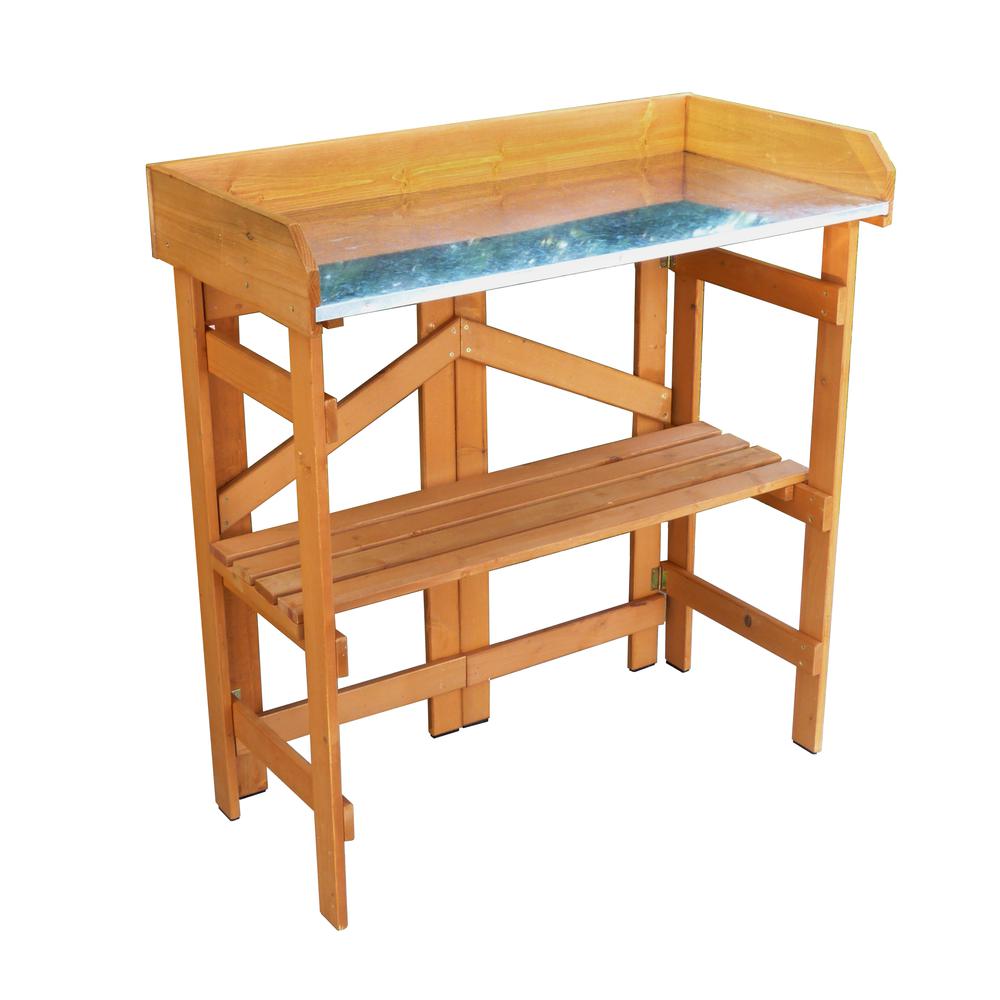 Folding Utility Table & Potting Bench. Picture 1