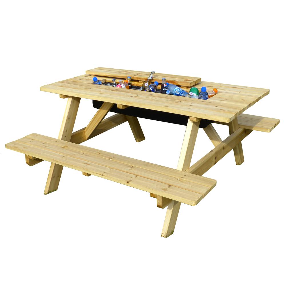 Cooler Picnic Table Kit. Picture 1