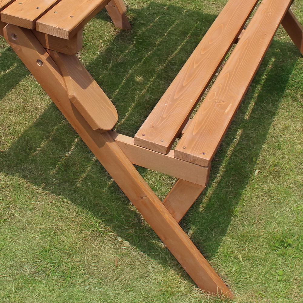 Interchangeable Picnic Table / Garden Bench. Picture 4