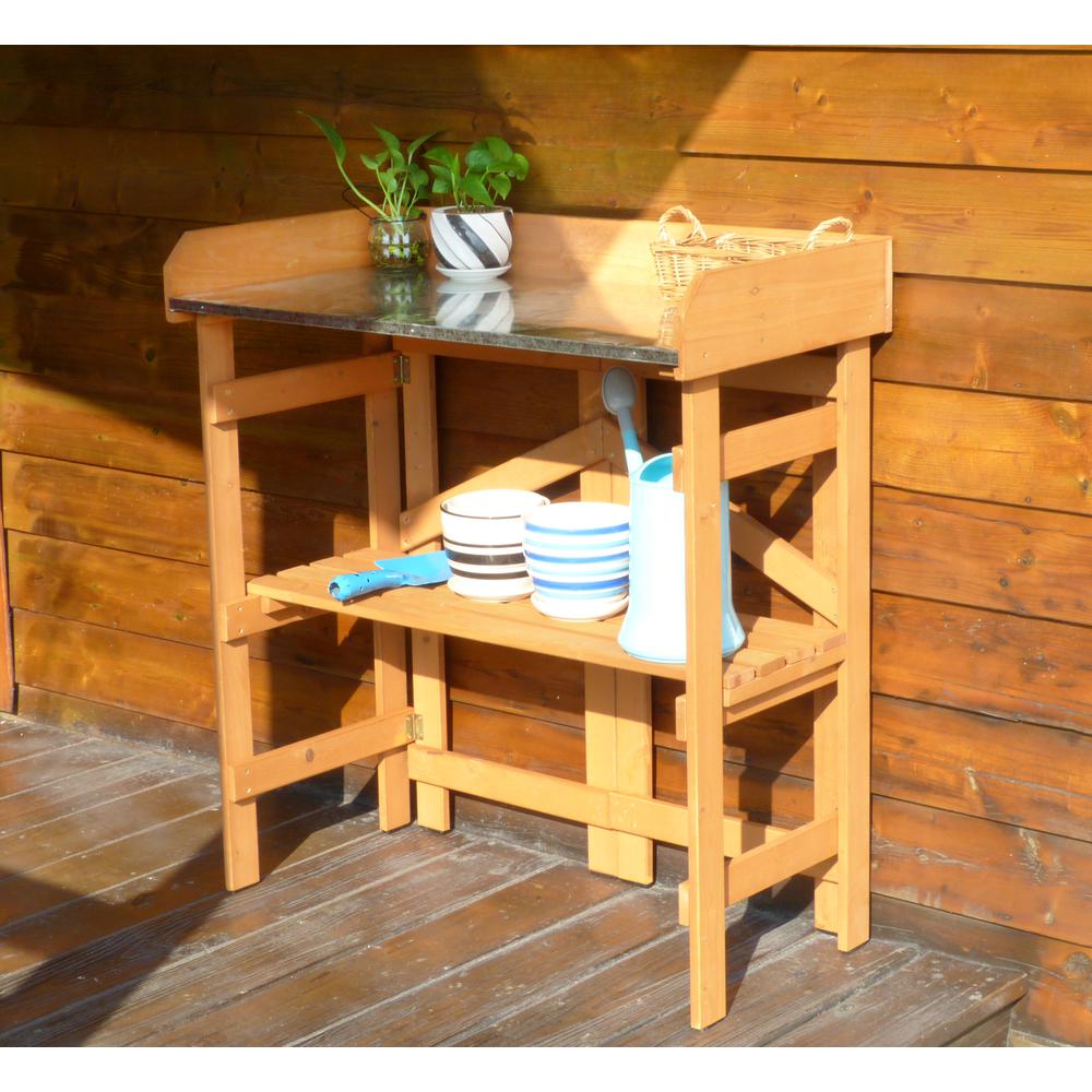 Folding Utility Table & Potting Bench. Picture 2