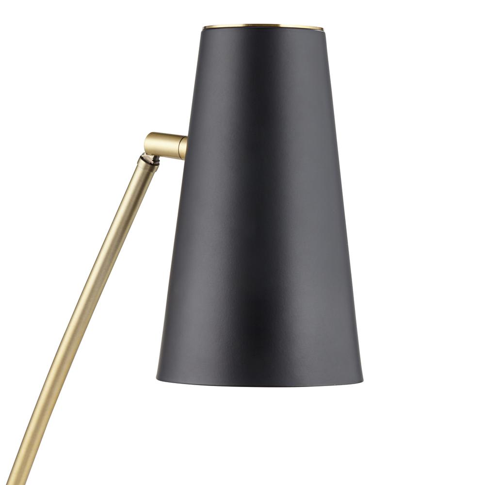 Table lamp Metal ant brass and matte black. Picture 5